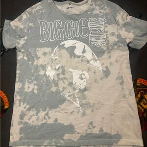 Biggie Smalls Tie-Dye Graphic T-Shirt